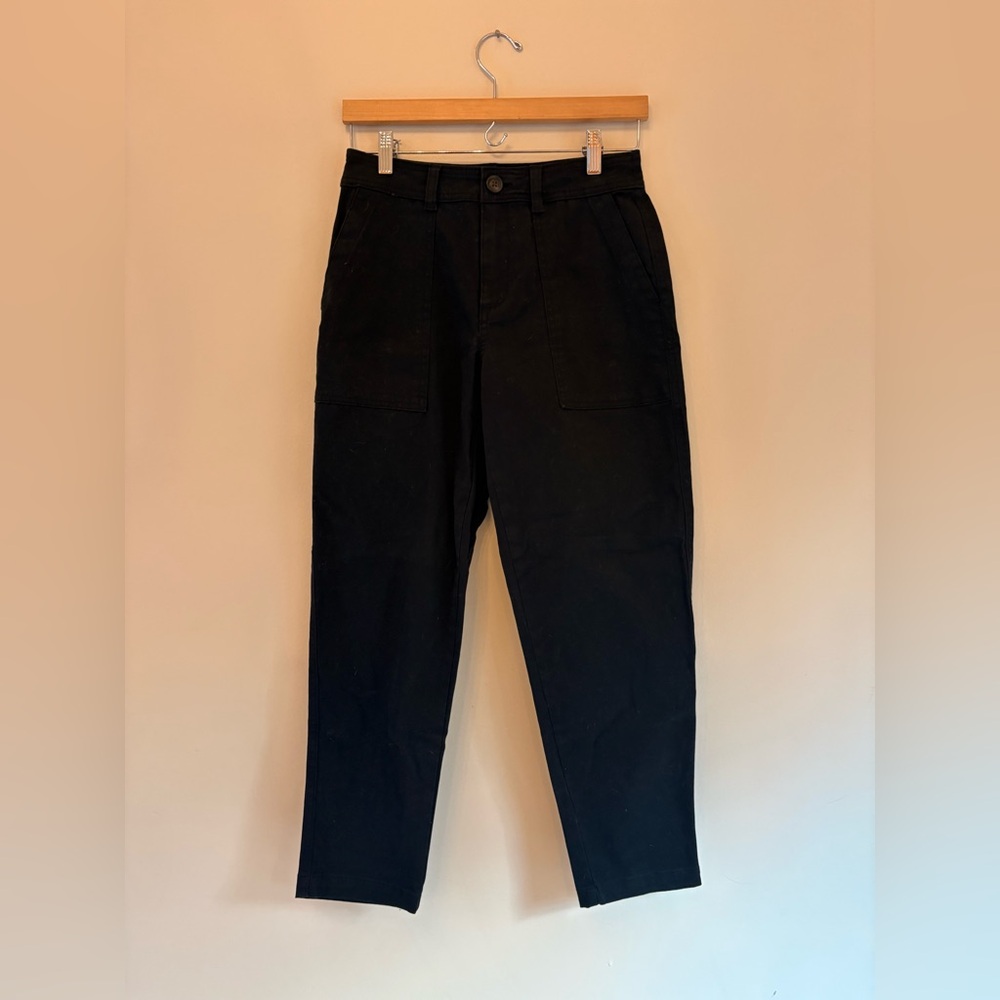 A New Day Black Cotton Pants